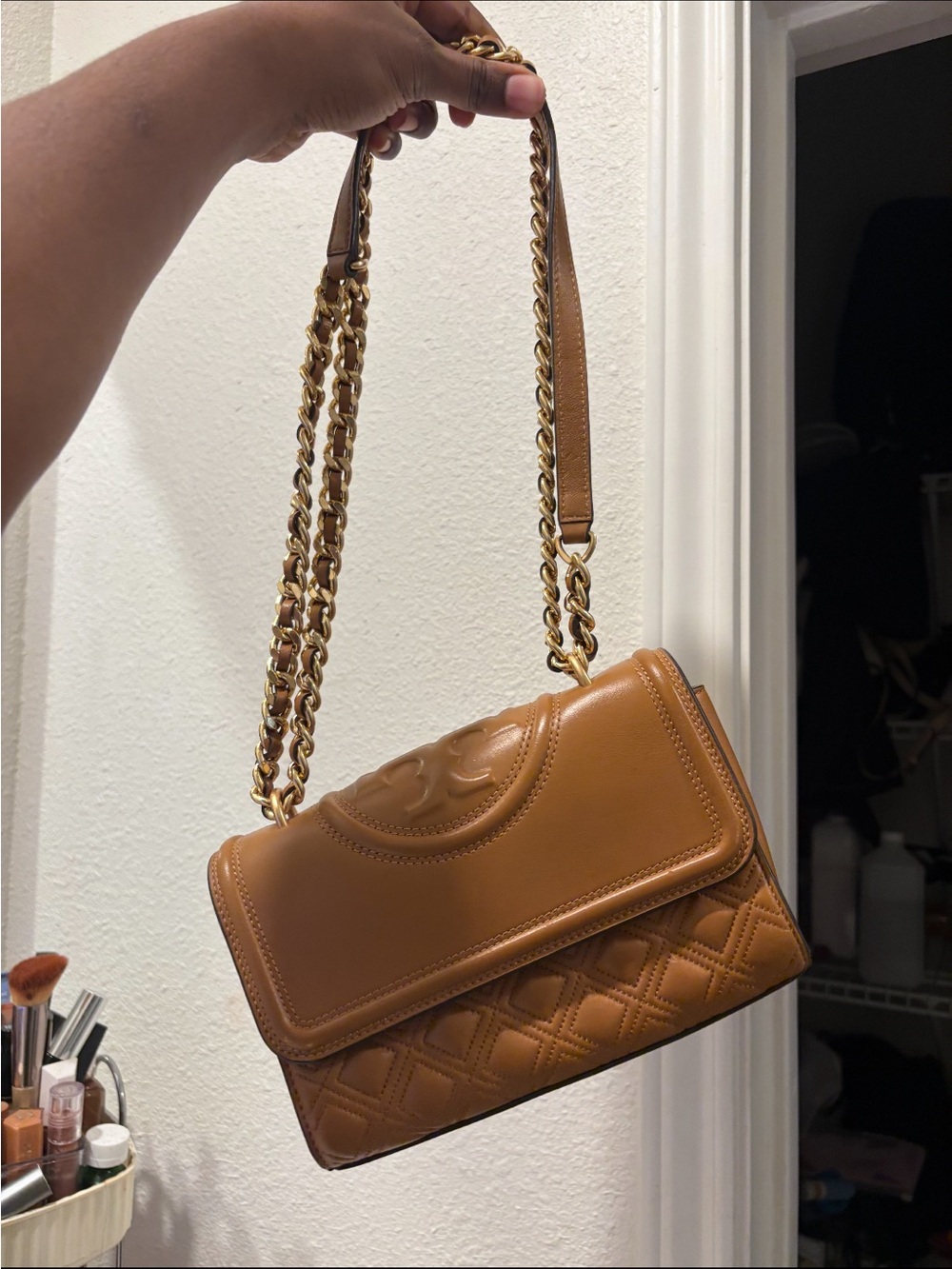 Tory Burch Shoulder Bag in Tan